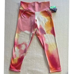 CHAMPION Womens Large Printed Ankle Leggings